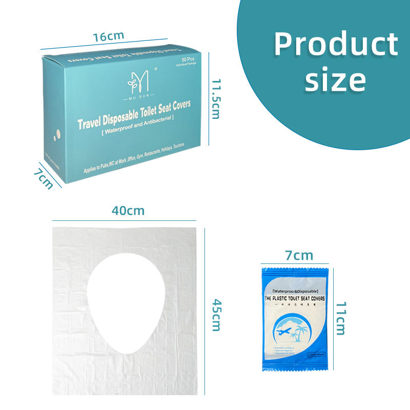 Travel Disposable Toilet Seat Covers (50pcs)